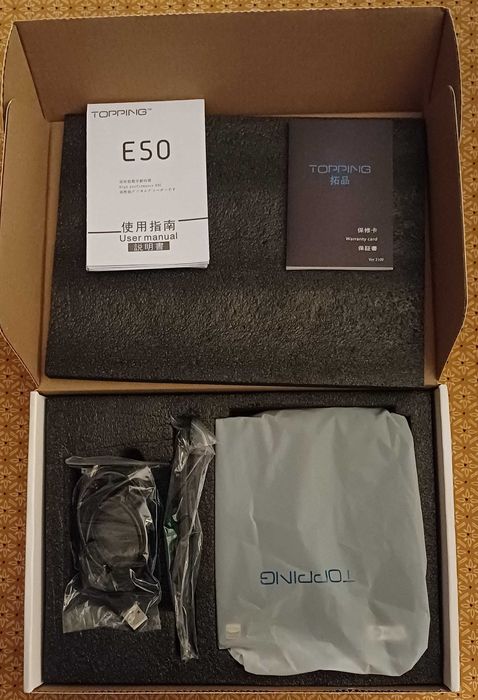 Dac Topping E50 em excelente estado