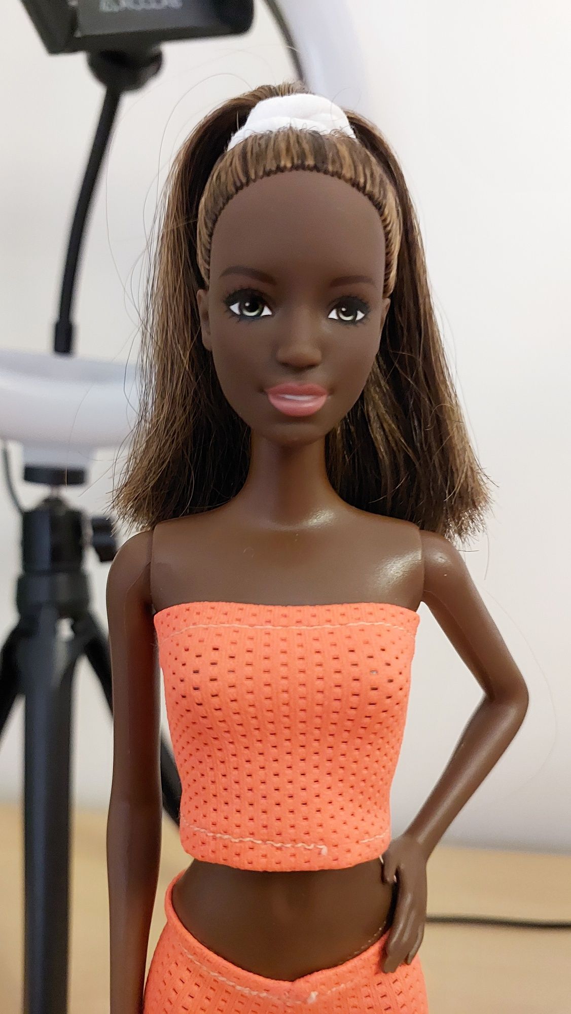 Лялька Барбі мулатка,темношкіра,кукла барби, негритянка mattel
