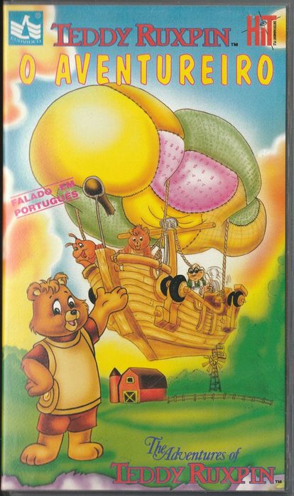VHS - Teddy Ruxpin - O Aventureiro - Falado em Português