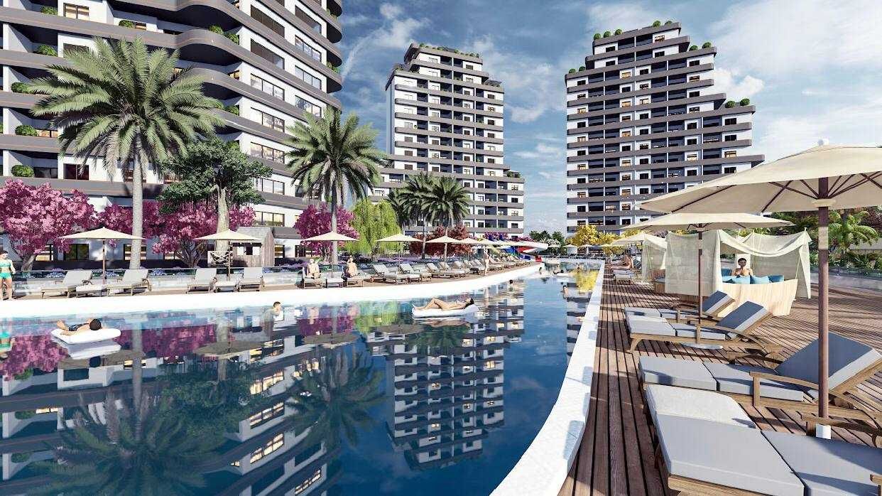ТОП! проект в Турции (Мерсин), 2к квартира, рассрочка 0%, от 69 000 €