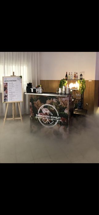 Mobilny DrinkBar  I Bar Kawowy I Barman na Wesele Urodziny Osiemnastkę