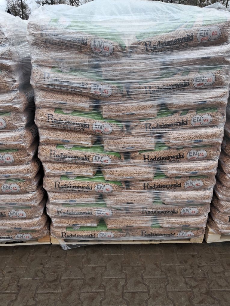PELLET Premium drzewny iglasty i liściasty EN PLUS A1