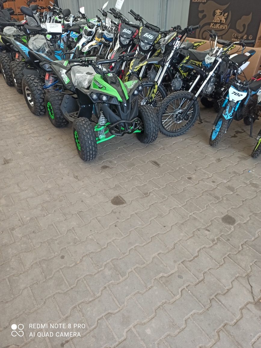 Quad 50ccm 2t nowy Nowy PROMOCJA 125 PŁug 250