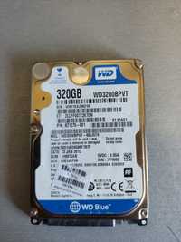 Жесткий диск HDD 2.5 320GB.
WD320BPVT.f