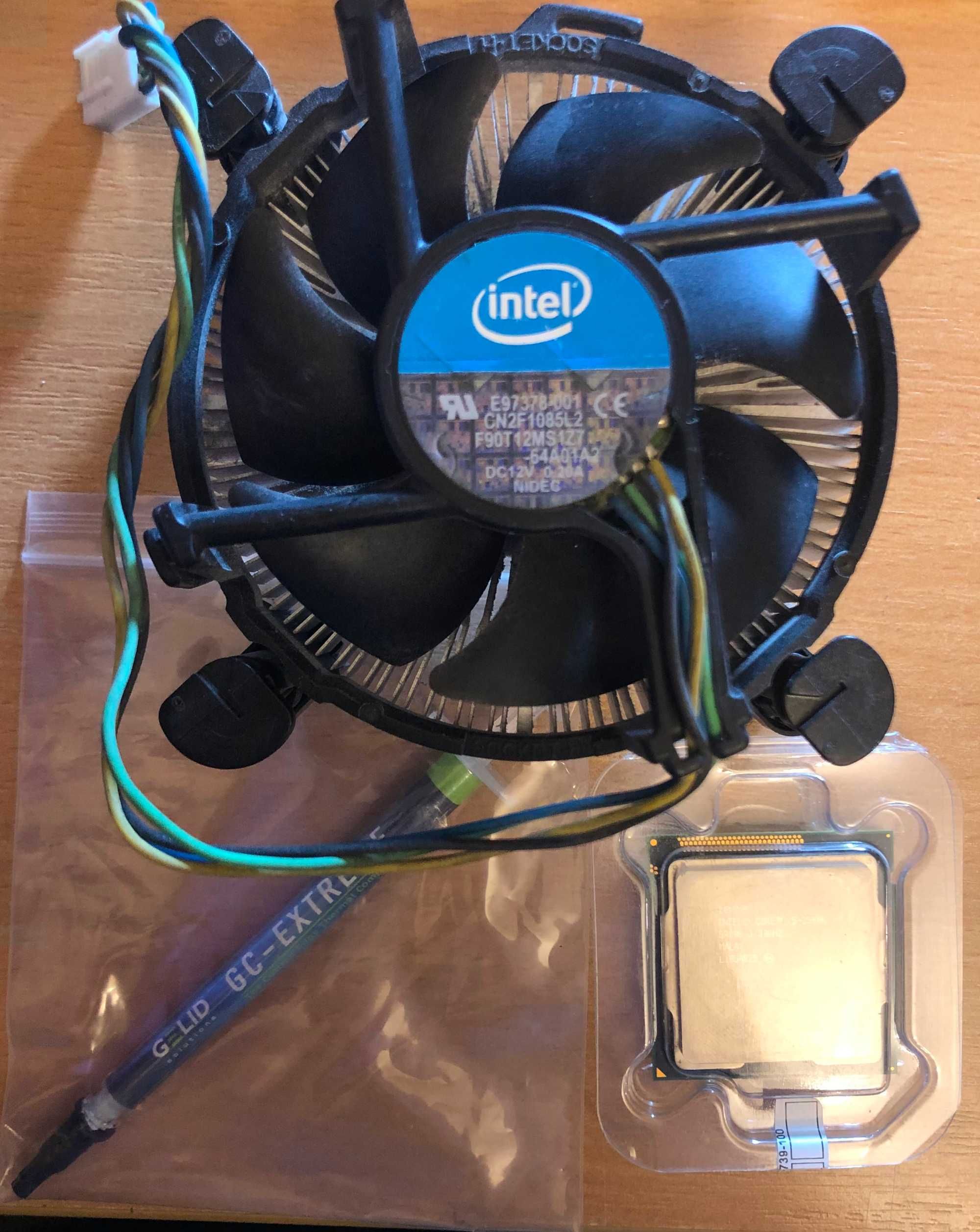 Intel Core i5-2500K + Oryginalne chłodzenie + pasta termiczna (zestaw)