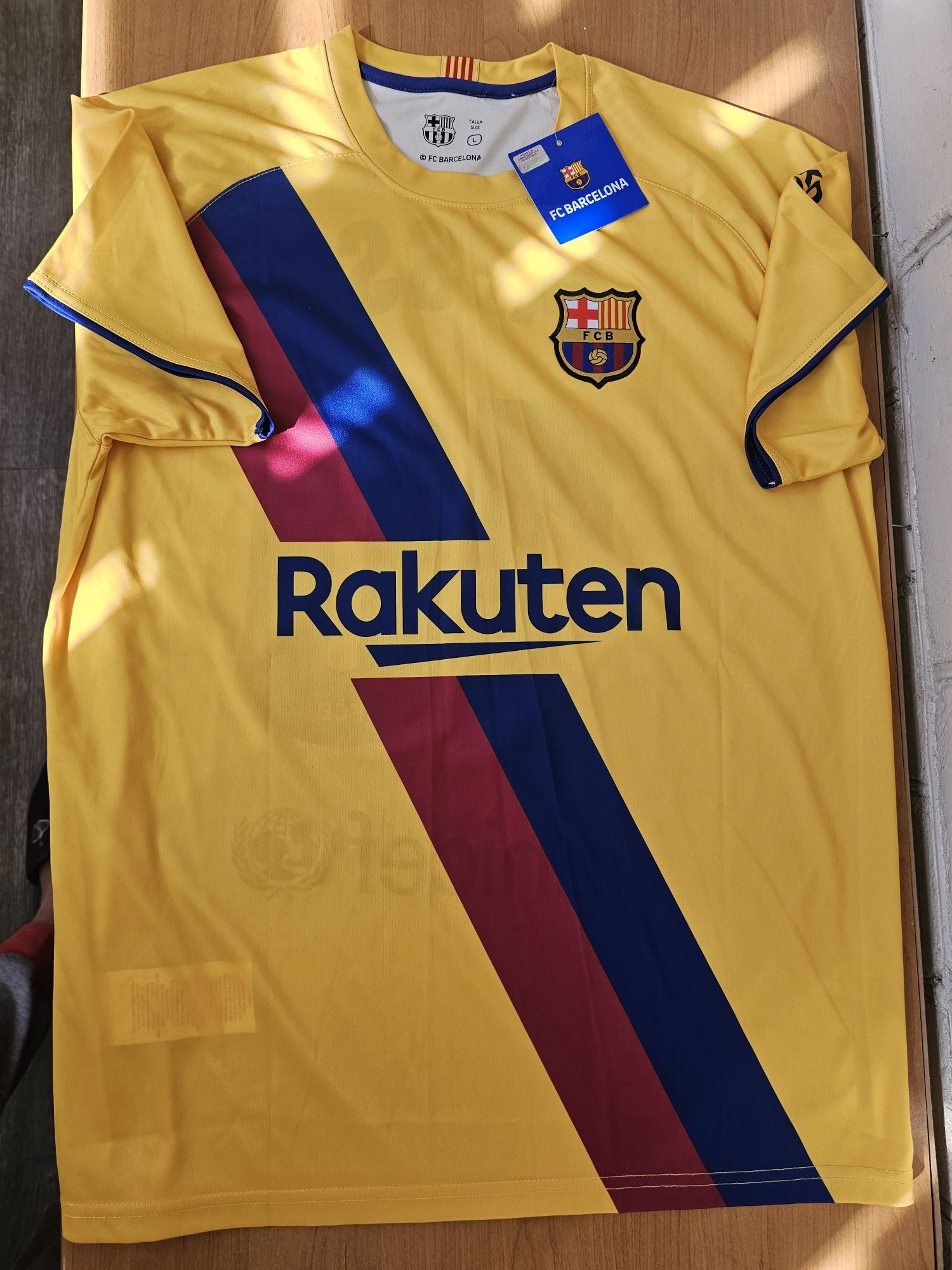 Мужская футболка Barselona messi, размер L-48