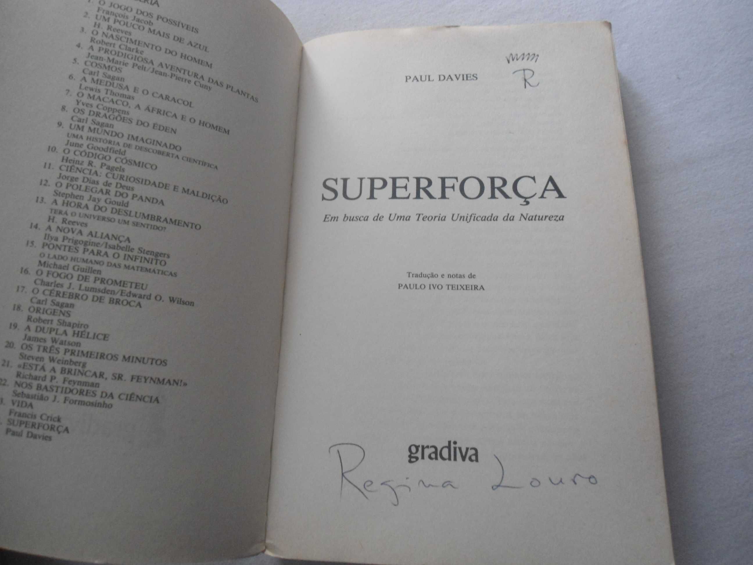 Superforça por Paul Davies