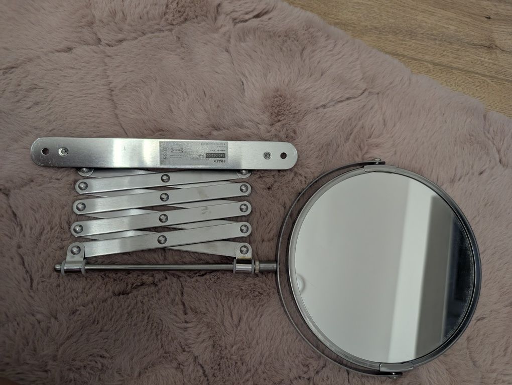 Lusterko Ikea dwustronne do ściany lustro