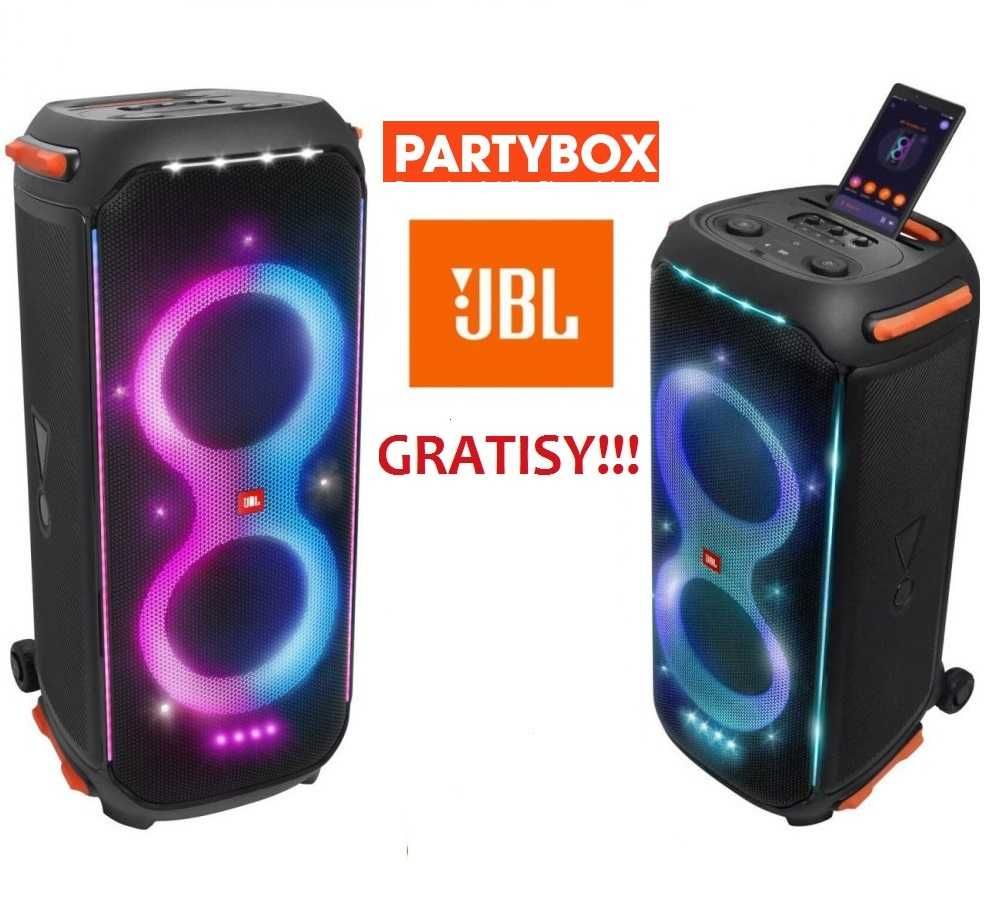 Wynajem głośnik głośnika JbL Party Box 310 710 DJ impreza oświetlenie