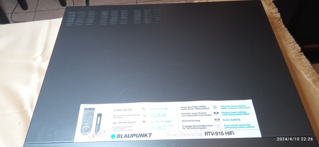 Magnetowid Blaupunkt RTV-915 HiFi