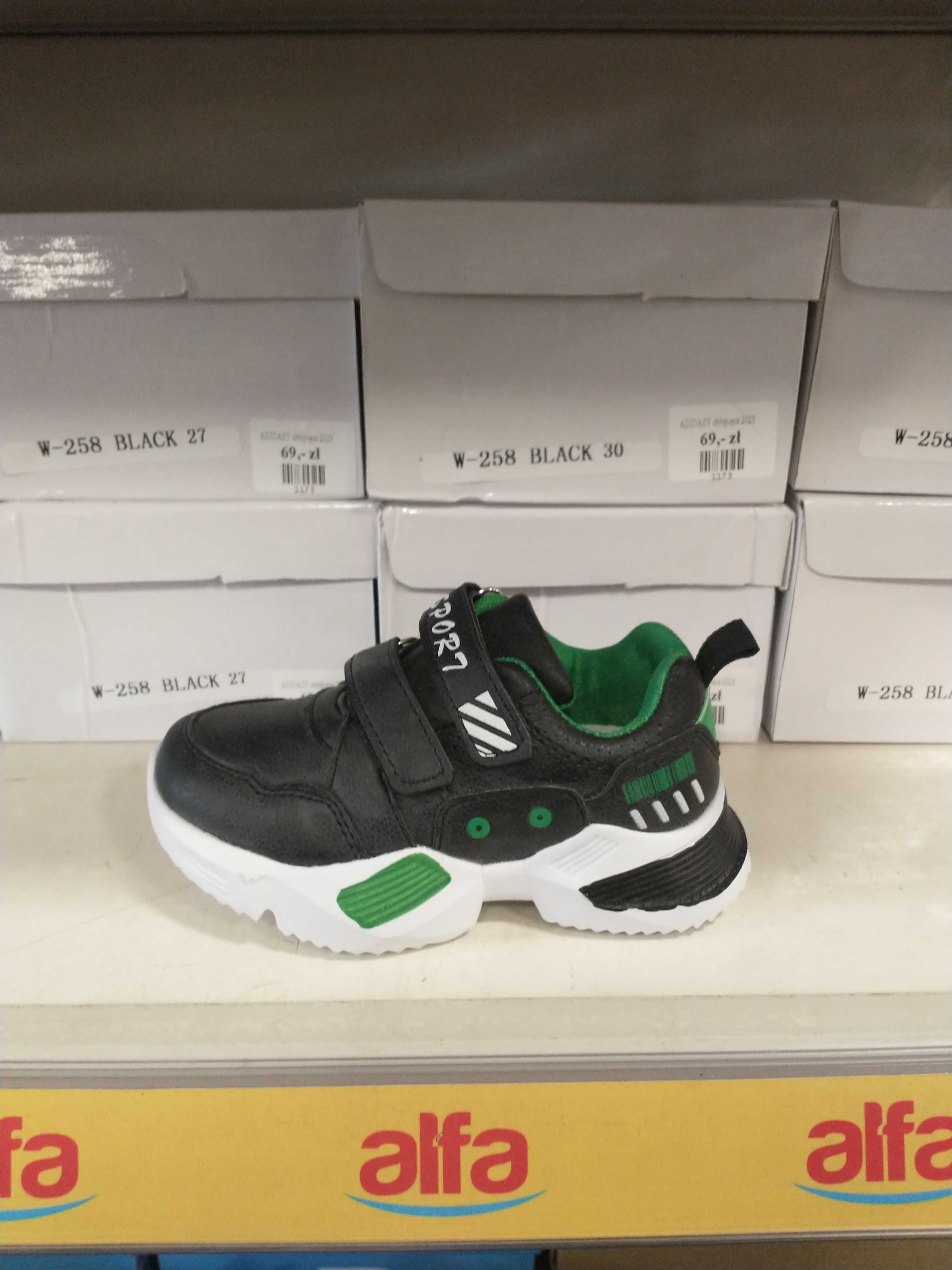 R. 28 buty sportowe chłopięce adidasy dla chłopca na rzepy nowe
