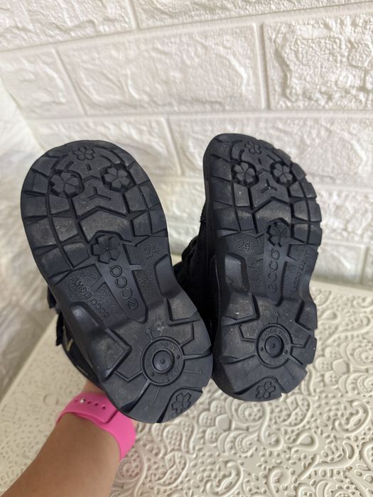 Зимние ботинки ecco 24размер