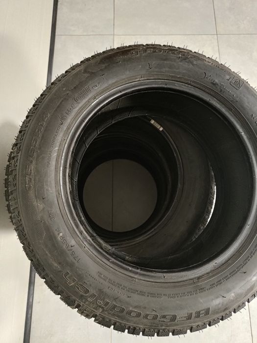 Opony zimowe 175/65R14 BF Gooodrich g-force, 8mm