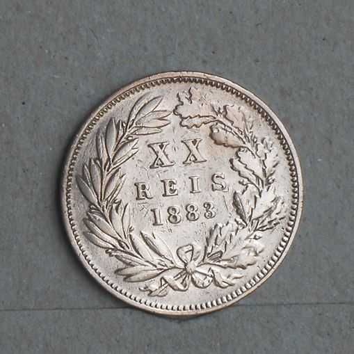 Portugal 20 reis 1883 - olx X10752