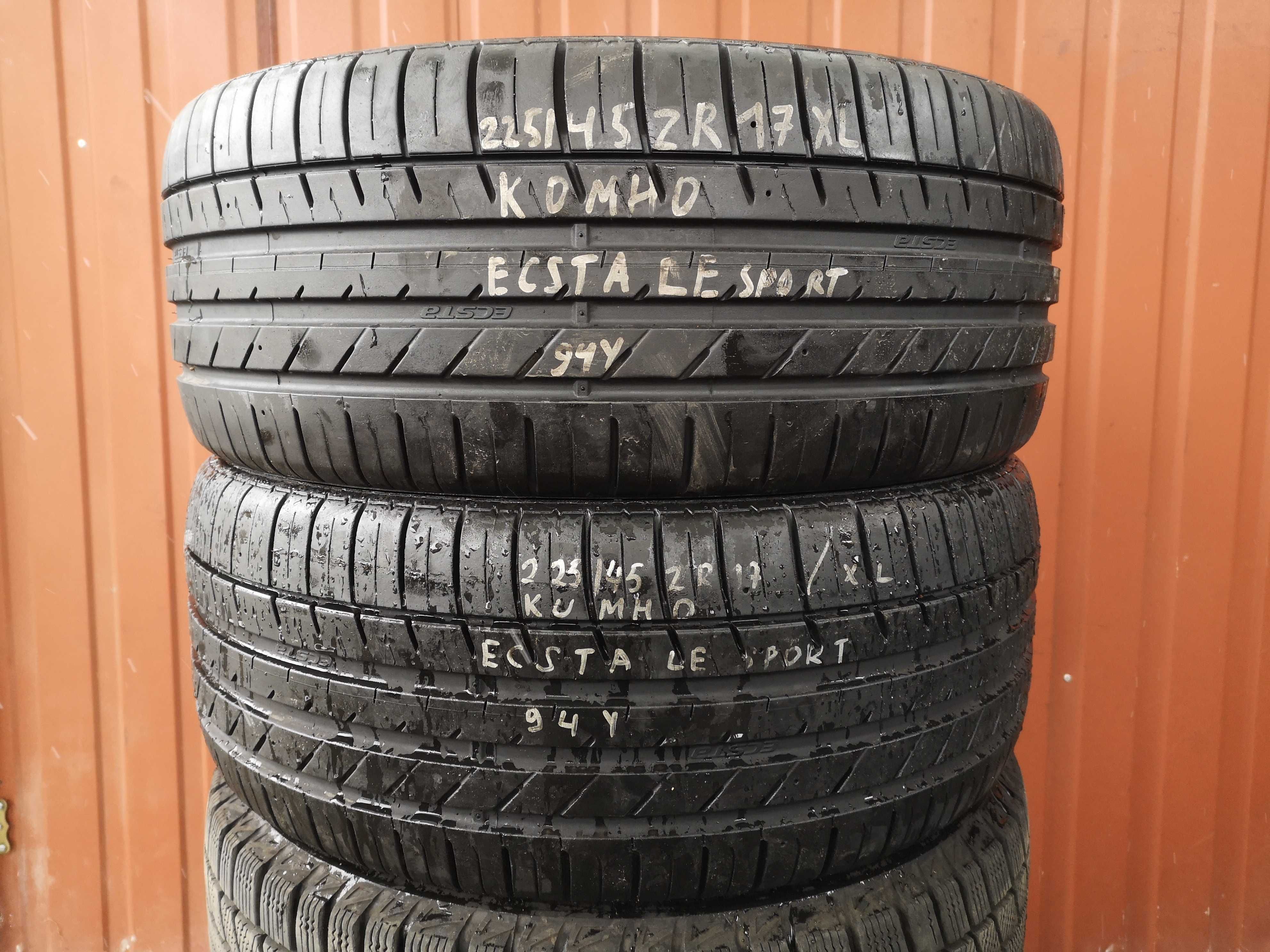 225/45 ZR17 94Y - Kumho Ecsta Le Sport (2 sztuki)