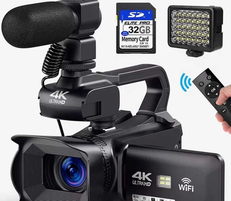 Видеокамера Komery 4K Ultra HD