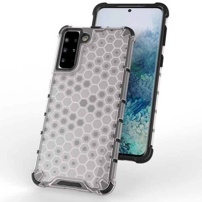 Etui Pancerny Honeycomb dla Samsung Galaxy S22 - Niebieski