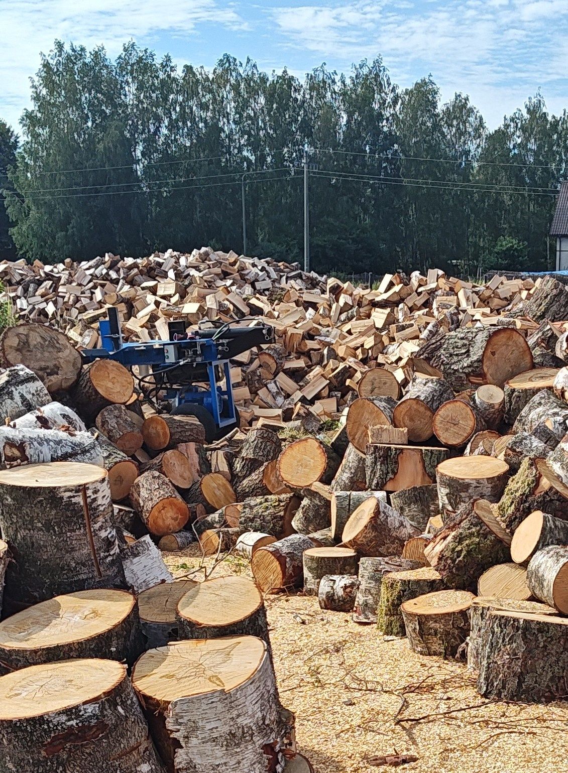 Drewno opałowe,kominkowe. Białystok, Ełk , Łomża