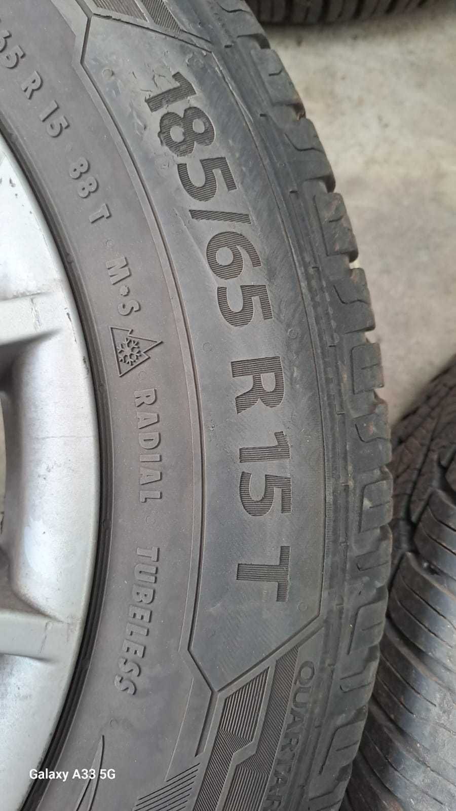 Komplet Kół Suzuki Swift IV MK6 15'' 185/65R15 M+S Zimowe Opony 2020r.