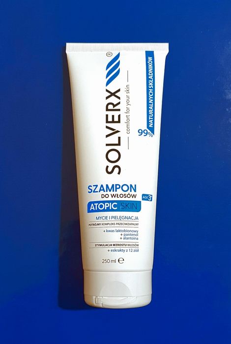 Nowy szampon do włosów Solverx Atopic Skin + gratis