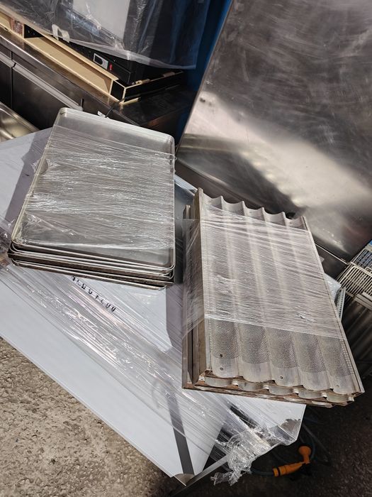 Протвени 600*400 плоские багет алюминий бу