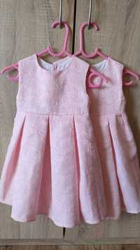 Cudowne sukienki dla bliźniaczek. Rozmiar 86-92 (3 lata)