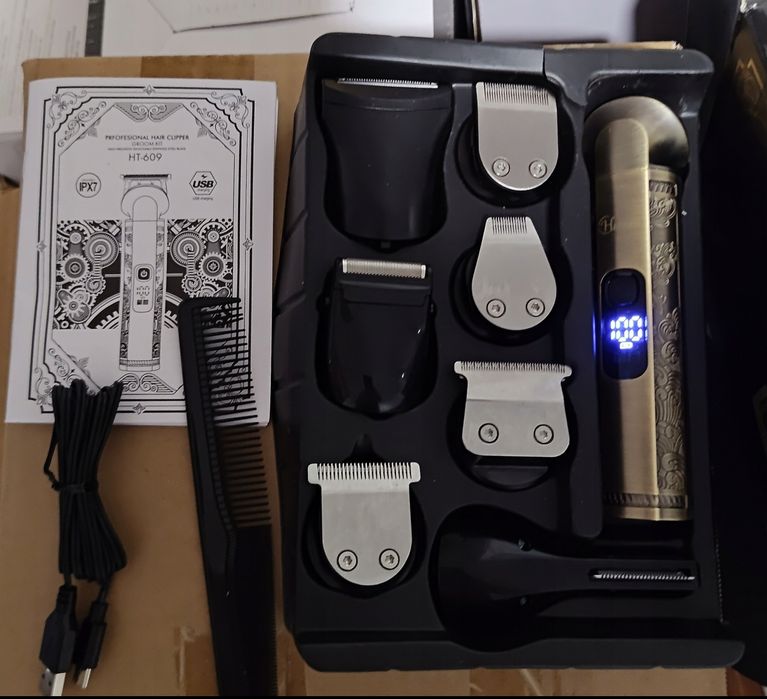 Trymer Maszynka do Włosów do Brody HATTEKER HT-609