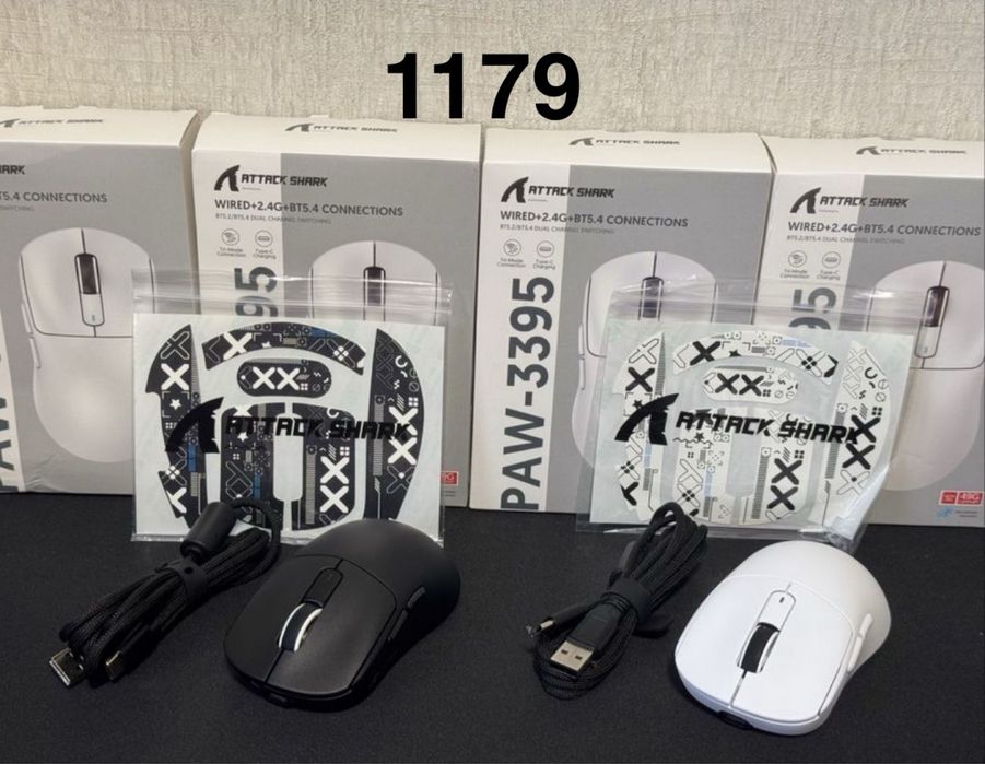 Гарантія‼️ Attack Shark x3 x6 x11 r1 ігрова бездротова миша