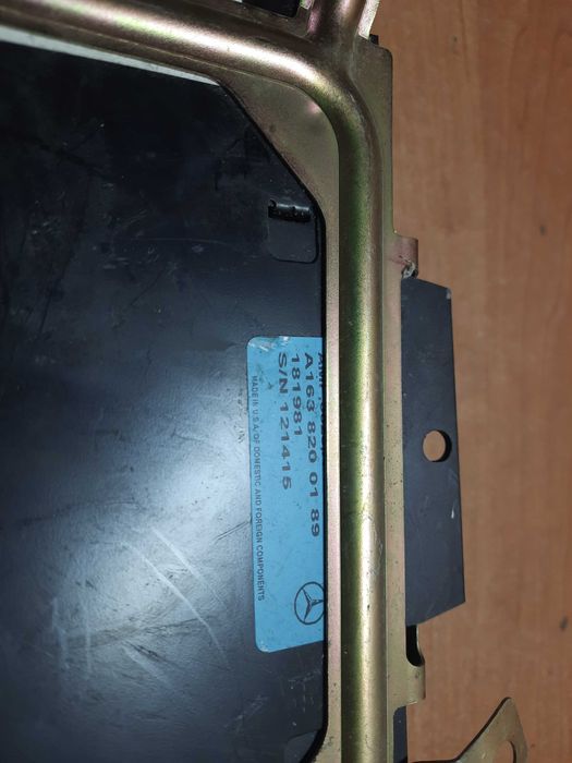 Усилитель підсилювач Мерседес МЛ w163 A1638200189