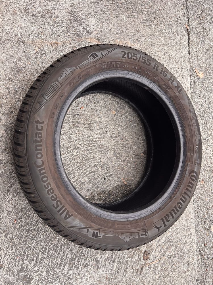 205/55/16 Continental AllseasonContact 7 mm 2021r Opona pojedyncza