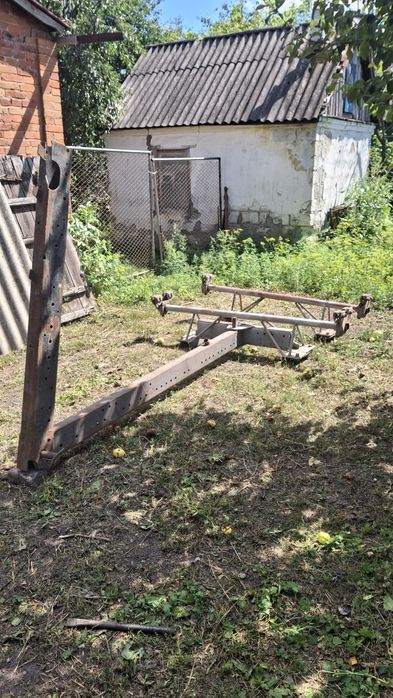 Стапель для рихтовки авто, підйомник-опрокидувач, опрокидувач