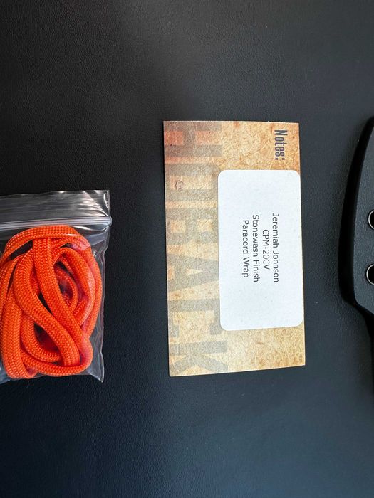 Шийний ніж Jake Hoback Knives Jeremiah Johnson CPM-20CV Новий Оригінал