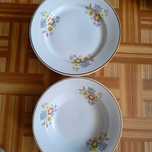 Zestaw porcelana Włocławek, talerze