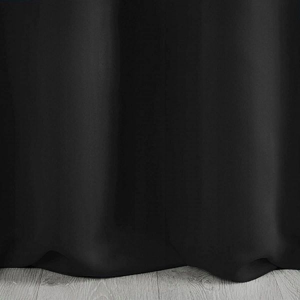 Zasłona zaciemniająca blackout ozdobna gotowa na taśmie 135x270 LOGAN