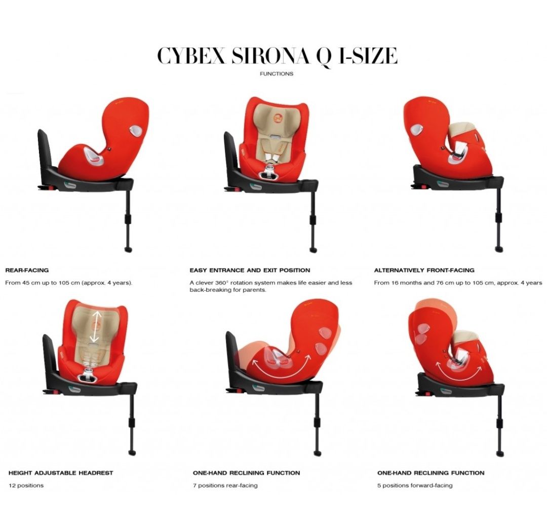Cybex Sirona Q I-size Platinum