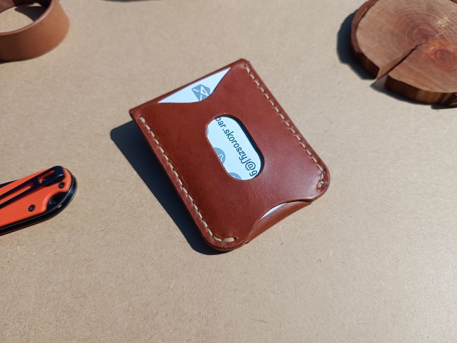 Borubar Skóroszyj - mini portfel / cardholder / wizytownik