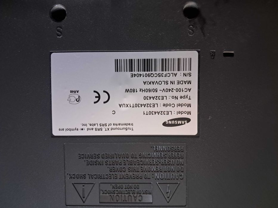Телевізор Samsung LE32a430T1, під ремонт, або на запчасти (разом)
