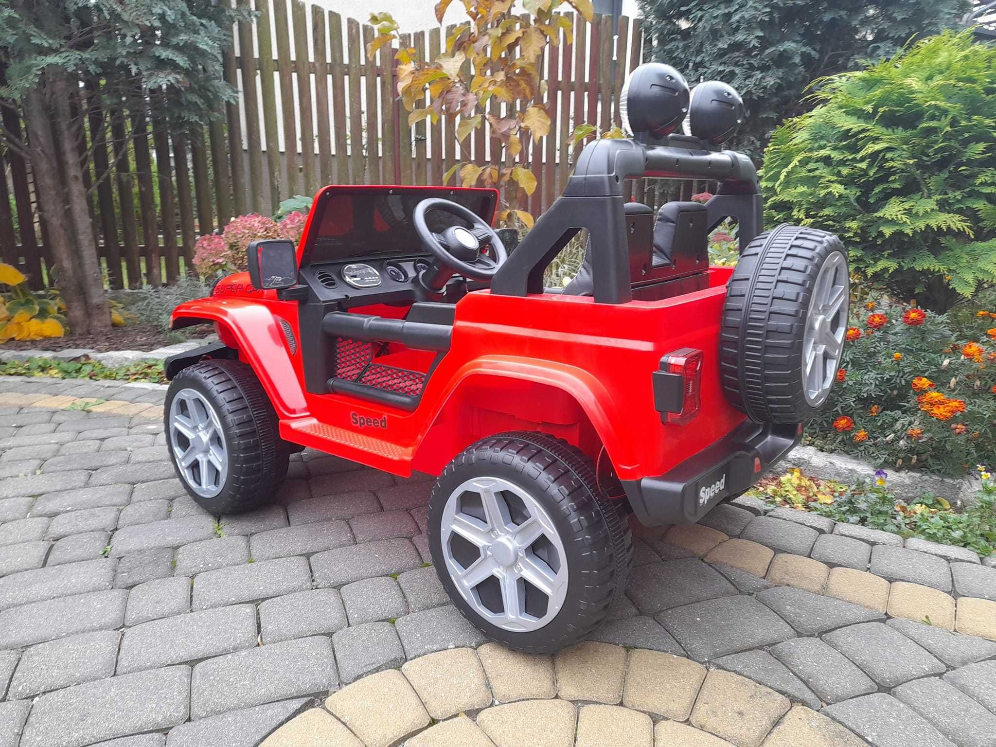Duży Jeep na akumulator 4x4. Nowy!