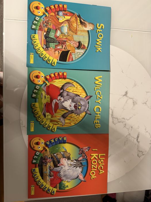 Bajki dla maluszka - ilustrowane 3 sztuki