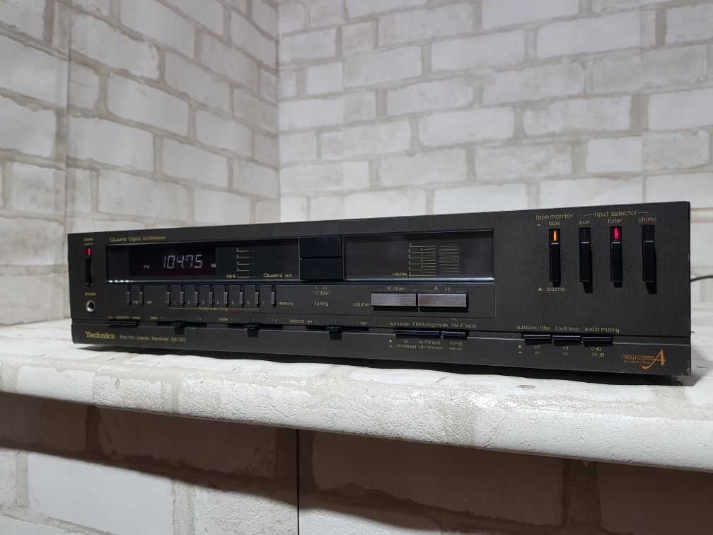 Вінтажний стерео підсилювач TECHNICS SA-313, б/у з Німеччини