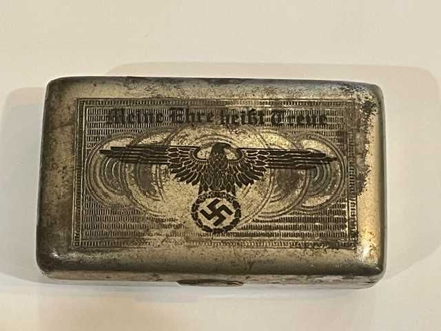 Przybornik niemiecki z lat 30./40. XX wieku – metal platerowany