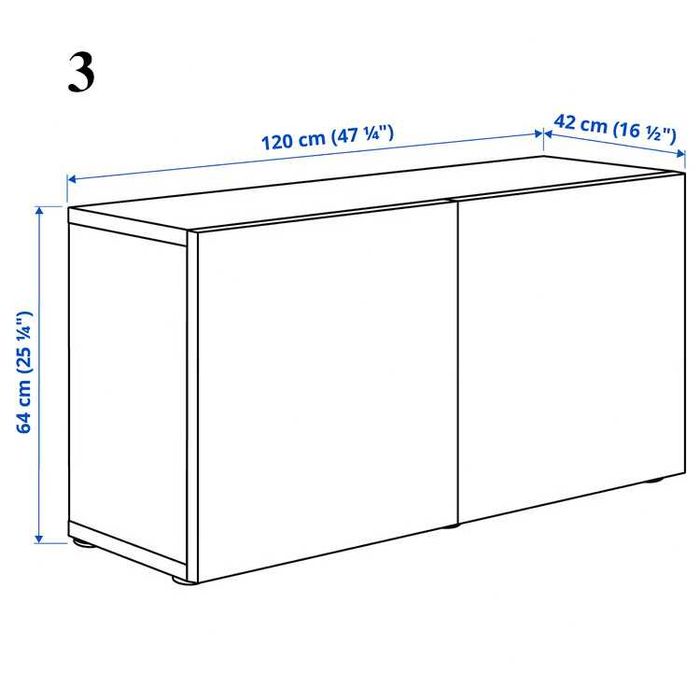 Armário BESTA do IKEA