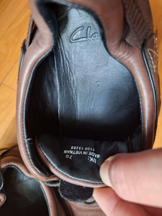 Туфлі шкіряні Clarks