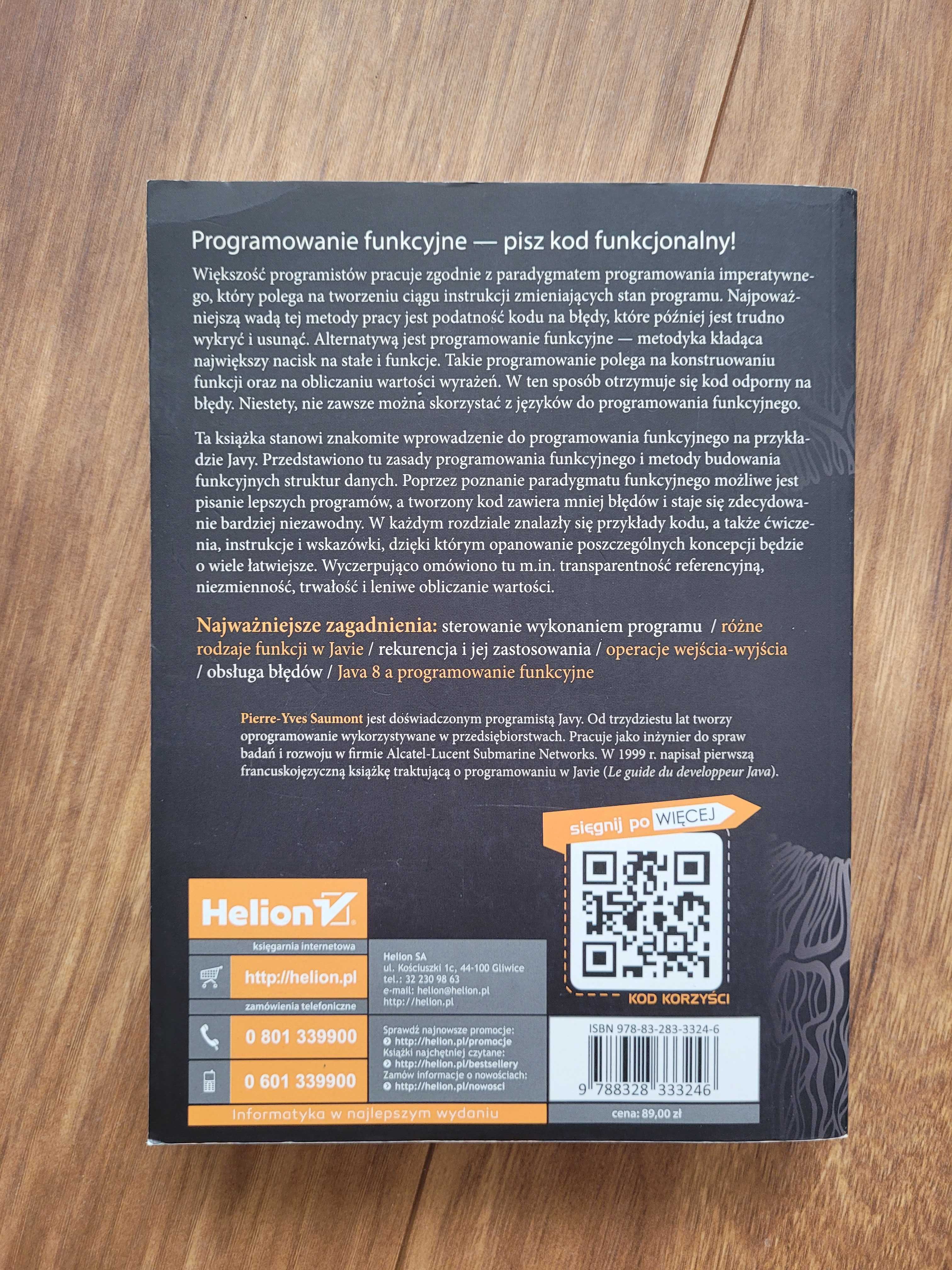 Książka "Java. Programowanie funkcyjne"