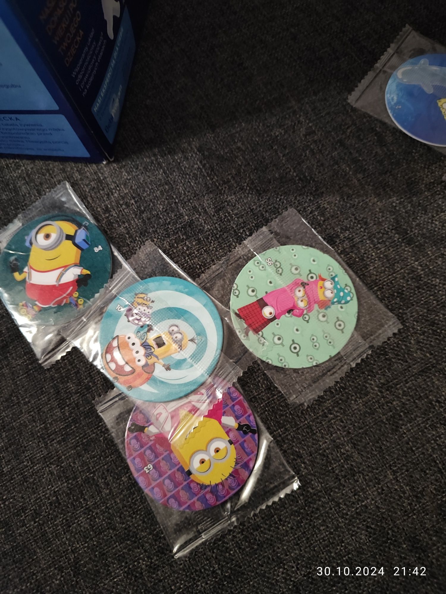 Żetony chipicao Gormiti, Minionki, Spangbob