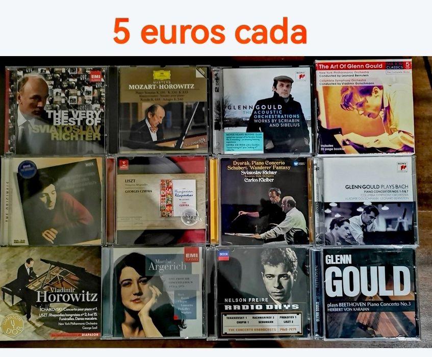 CDs Música Clássica e Jazz