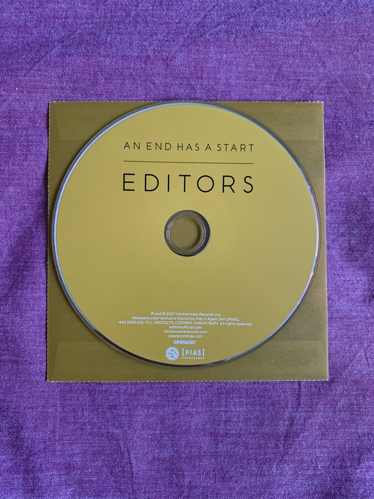 CD Editors - An end has a start