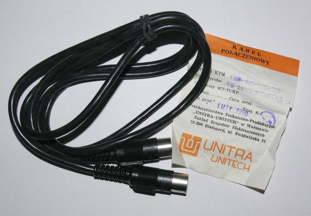 WTYK DIN5 WM545 -WM545 UNITRA RADMOR DIORA kabel przewód