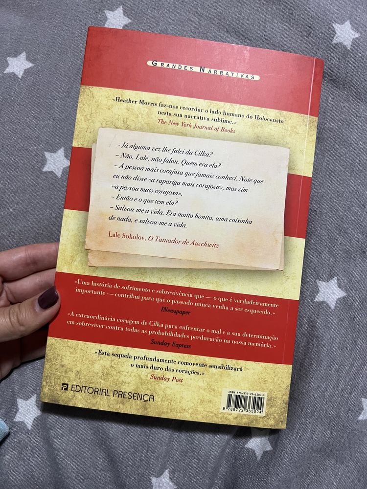 Livro “ a coragem de cilka” de Heather Morris