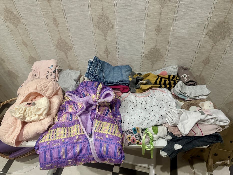 Набір речей на дівчинку 80-86 см